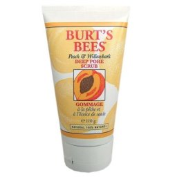 Burt's Bees Gesichtspeeling mit Pfirsich & Weidenrinde 110 g Damen