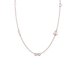 Elli Elli Halskette Kreuz Herz Infinity Anker Stern Symbole 925 Silber Ketten Damen