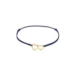 Elli Elli Armband Kind Herz Nylon Bändchen Rosa Verspielt 925 Silber Armbänder & Armreife Damen
