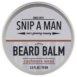 SNIP A MAN Beard Balm Cashmere Wood Bartpflege 70 g Herren