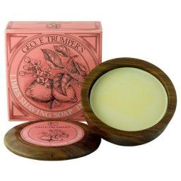Geo. F. Trumper Limes Hard Shaving Soap Wooden Bowl Rasur 80 g Damen