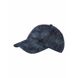 Walbusch Herren Basecap Blätterdruck einfarbig Blau