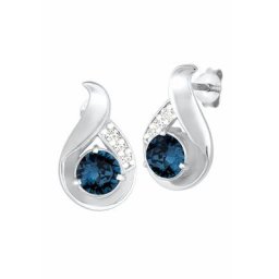 Elli Elli Ohrringe Tropfen Kristalle Glamour 925 Silber Damen