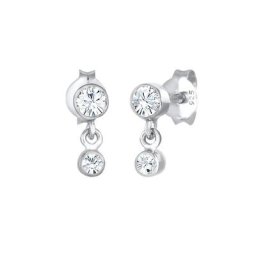 Elli Elli Ohrringe Ohrhänger Kristalle 925 Sterling Silber Damen
