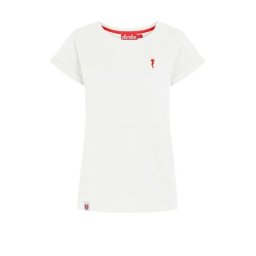 derbe T-shirt 'Basic Kippes' T-Shirts & Tops Weiss Damen