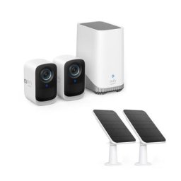 S300 eufyCam (eufyCam 3C)+ eufyCam Solar Panel Ladegerät (Doppelpack)