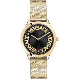 Versace Damenuhr Edelstahl Damenuhren