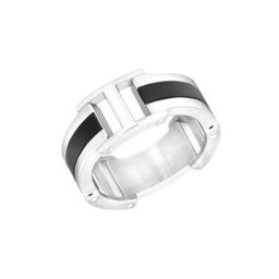 s.Oliver Ring für Herren, Edelstahl Herrenschmuck