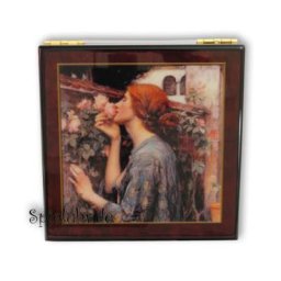 Bildlackdose The soule of the rose mit Spieluhr Melodie