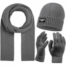 LEANDRO LIDO ""Epomeo"" Herren Winterset 3-teilig grau