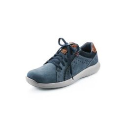 Avena Herren Reißverschluss-Bequem-Sneaker Blau