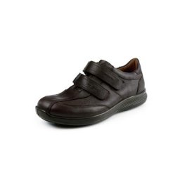 Avena Herren Schrittdämpfer-Klettschuh Braun
