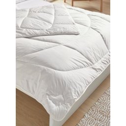 Avena Herren Kaschmir-Steppbett Weiss
