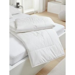 Avena Herren Duo-Steppbett Pure Natur Weiss
