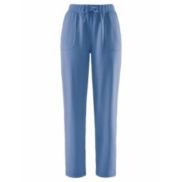 Avena Damen Bio-Baumwollhose Softness Blau