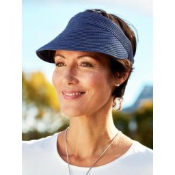 Wegener Damen Sonnenvisier Blau