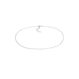 Elli Elli Halskette Choker Basic Twisted Chain Gedreht Fein 925 Silber Ketten Damen