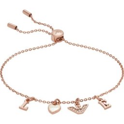 Emporio Armani Armband Edelstahl Armbänder & Armreife Damen