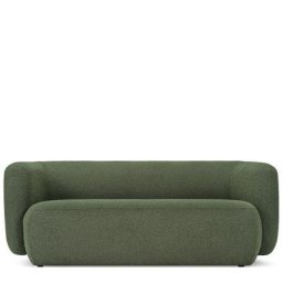 2-Sitzer Sofa VOLTA - 2-Sitzer Sofa, Bouclé Stoff in Khaki