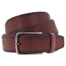 Vanzetti Gürtel Leder Braun Herren