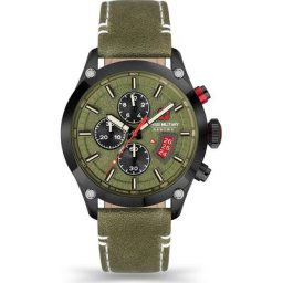 SWISS MILITARY HANOWA Chronograph Edelstahl Damenuhren Herren