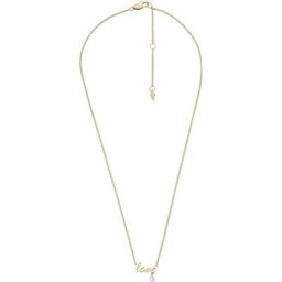 Fossil Kette Edelstahl Ketten Damen