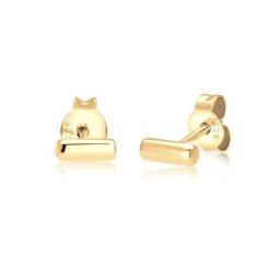 Elli Elli Ohrringe Bar Basic Geo Minimal 925 Sterling Silber Damen