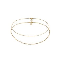Elli Elli Halskette Choker Set Basic Schlangen Ankerkette 925 Silber Ketten Damen