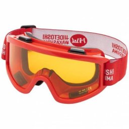 HIDETOSHI WAKASHIMA ""Higashi"" Unisex Skibrille Snowboardbrille rot