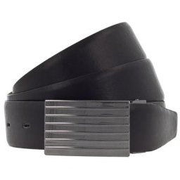 Vanzetti Gürtel Leder Schwarz Herren