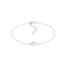 Elli Elli Armband Herz Anhänger Liebe Verbunden 925 Silber Armbänder & Armreife Damen