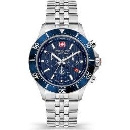 SWISS MILITARY HANOWA Chronograph Edelstahl Herrenuhren Herren