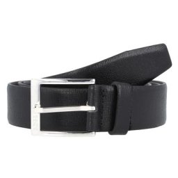 Hugo Boss Clo Gürtel Leder Schwarz Herren