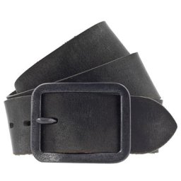 Vanzetti Gürtel Leder Schwarz Herren