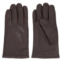 Strellson Handschuhe Leder Braun Herren