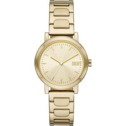 DKNY Damenuhr Edelstahl Damenuhren