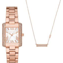 Michael Kors Uhren-Set Edelstahl Damenuhren Damen