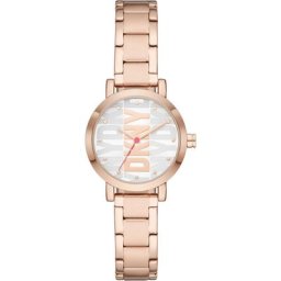 DKNY Damenuhr Edelstahl Damenuhren