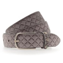 b.belt Sefora Nietengürtel Leder Gürtel Braun Damen
