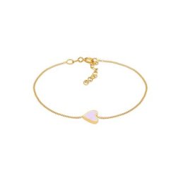 Elli Elli Armband Herz Liebe Love Emaille 925 Silber Armbänder & Armreife Damen