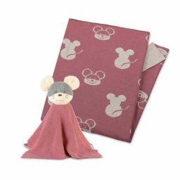 Sterntaler Maus Mabel Strick Schmuse-Set 2er Set Spieldecken