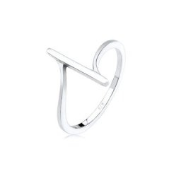 Elli Elli Ring Bandring Geo Formen Cool Basic Minimal 925 Silber Ringe Damen