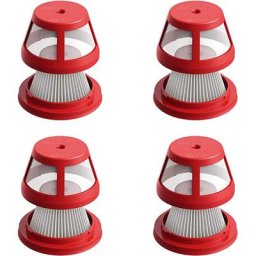 eufy Ersatzfilter für HomeVac Original Ersatz-Zubehör für HomeVac H20 (4er Pack Ersatzfilter)