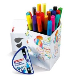 edding Filzstifte-Set, 20 Stifte mit Pinselspitze