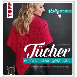 Buch CraSy Secrets – Tücher einfach quer gestrickt
