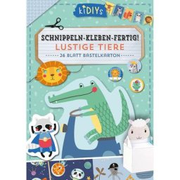 Buch Schnippeln-Kleben-Fertig! - Lustige Tiere