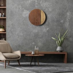 Nowodvorski Lighting LED-Wandleuchte Sun aus Holz