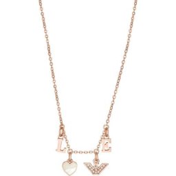 Emporio Armani Kette Edelstahl Ketten Damen