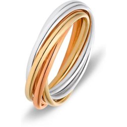 CHRIST Damenring 375er Gelbgold, 375er Weißgold, 375er Rotgold Ringe