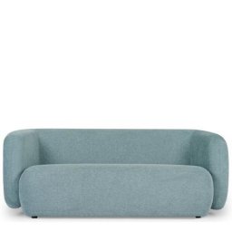 2-Sitzer Sofa VOLTA - Canapé 2 places, Bleu aqua, L170